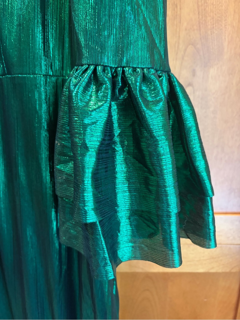 Pomander Place Tuckernut Emerald Green Midi Dress XL Brand New - Picture 8 of 12